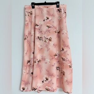 Floral Skirt. Waist=35”